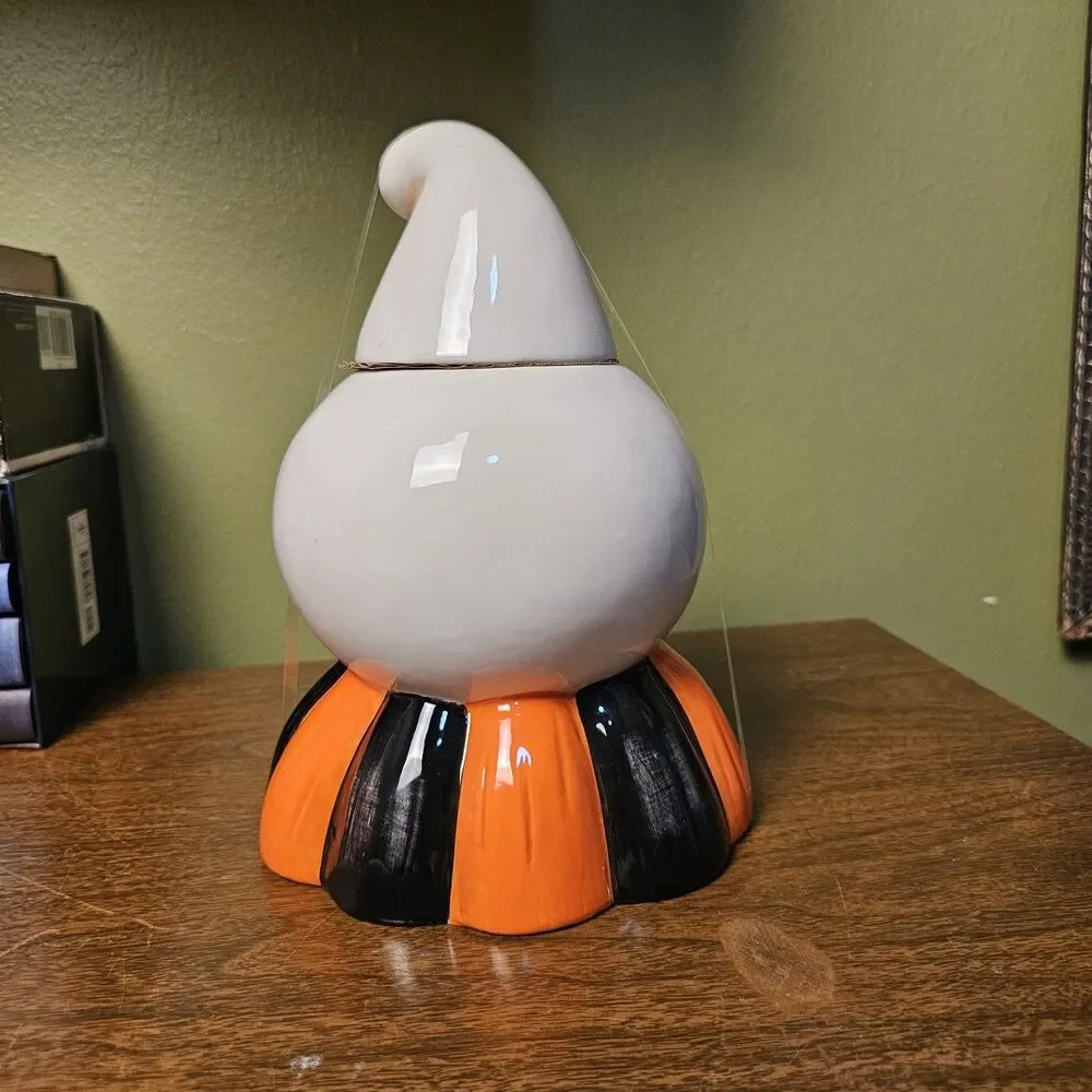 Johanna Parker Halloween GUS Ghost KOOKY SPOOKY Figural Cookie Jar NEW 2026